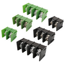 20pcs KF7.62mm 2/3/4Pin Pcb Screw Terminal Block Connectors 300V 20A 7.62mm Pitch Straight Needle Connector Black Green Adapter 2024 - buy cheap