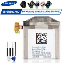 Original Samsung Replacement Battery EB-BR500ABU for Samsung Galaxy Watch Active SM-R500 Genuine Battery 236mAh 2024 - buy cheap