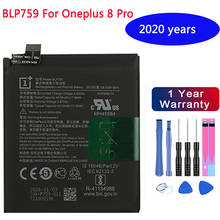 Original For Oneplus 8 Pro One Plus 8pro Phone Battery BLP759 4510mAh High Capacity OnePlus Mobile Phone Batteries Free Tools 2024 - buy cheap