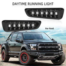 LED DRL Headlight for Ford Raptor SVT F-150 F150 2016 2017 2018 2019 2020 LED Daytime Running Lights Yellow Turn Signal Lamp 2024 - buy cheap