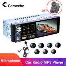 Camecho Autoradio1 din Car Radio 4.1" Inch Touch Screen Car Stereo Multimedia MP5 Player Bluetooth RDS Dual USB Support Micphone 2024 - buy cheap