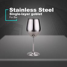 500ML Wine Glasses 304 Stainless Steel Red Wine Goblets Food Grade Juice Drink Goblet Shatterproof Party Barware Kitchen Tools 2024 - buy cheap