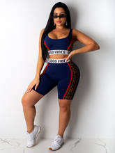 2020 summer new style tank top and above knee pant female sexy print 2 pieces outfits for women tracksuit sporty set 2024 - buy cheap