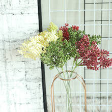 Flores artificiales de imitación para decoración del hogar, 5 cabezas, 10 unidades 2024 - compra barato
