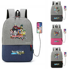 Beyblade G revolution Mochila Backpack Schoolbag USB Charging laptop Travel Bags sport bags 2024 - buy cheap