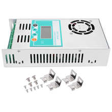 Controlador de carga Solar MPPT, regulador de batería con ventilador eléctrico inteligente, 12V, 24V, 36V y 48V 2024 - compra barato