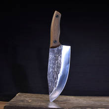 Long quan-cuchillo de cocina hecho a mano, utensilio de chef, pequeño, afilado 2024 - compra barato