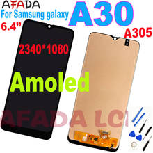 6.4 For SAMSUNG GALAXY A30 A305DS A305FN A305G A305GN A305YN A305F A305A LCD Display Touch Screen Digitizer Assembly for A30 LCD 2024 - buy cheap