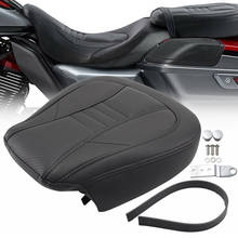 Аксессуары для мотоциклов заднее ПАССАЖИРСКОЕ СИДЕНЬЕ ДЛЯ Harley Touring CVO Street Glide FLHX Road Glide Custom FLTRX 2024 - купить недорого
