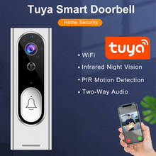 HD Tuya WiFi Outdoor Wireless Doorbell Camera SmartThing Smart Video Home Security Doorbell Camera Google Home Alexa Support 2024 - buy cheap