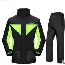 Conjunto impermeable De motocicleta para hombre, chaqueta impermeable con capucha, pantalones a prueba De lluvia, equipo De Chuva 6Y413 2024 - compra barato