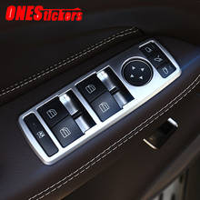 Interruptor de elevación de ventana para Mercedes Benz, accesorios de coche para Mercedes Benz W176, W246, W204, W212, C117, W218, X156, W166, X204 Clase E, embellecedor de marco de botón 2024 - compra barato