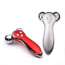 Micro Current Vibration Massage Roller USB Rechargeable Face Slimming Massager Body Shaping 2024 - buy cheap