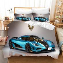 Deluxe 3D Quilts Bedding Collection Extreme Sports Racing Queen Double Full Single Down Comforter Cover Pillowcase Adult Bedding 2024 - buy cheap