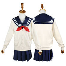 Disfraz de My Hero Academia para niña, peluca de Anime Netherstock, Boku No Hero Academia, Himiko Toga JK, suéteres de marinero, uniforme 2024 - compra barato
