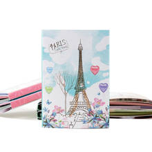 10packs /lot Cute Paris Tower 6 Fold Sticky Memo Pad N Times Sticky Notes Self-Adhesive School Stationery Wholesale 2024 - buy cheap