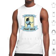 Fight Milk tank tops vest 100% Cotton Fight Milk 100 Crowtein Asip Always Sunny Always Sunny In Philadelphia Charlie And For 2024 - buy cheap