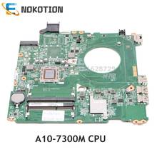 NOKOTION For HP 15-P390NR 15-P Laptop motherboard DAY21AMB6D0 826947-601 826947-501 826947-001 A10-7300 CPU full test 2024 - buy cheap