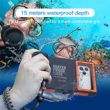 Funda de teléfono de buceo profesional para iPhone, 11 Pro Max, X, XR, XS Max, 15 metros, impermeable, 6, 6S, 7, 8, note 10 Plus 2024 - compra barato