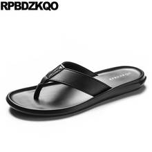 Slides Shoes Slippers Flat Slip On Waterproof Mens Sandals 2021 Summer Outdoor Beach Fashion Casual Open Toe Black Flip Flop 2024 - buy cheap