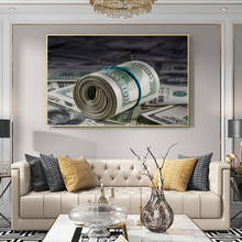 Nordic 100 Dollar Bill Modular Artwork Canvas Painting Wall Art Posters Prints Decorative Picture for Living Room Cuadros Decor 2024 - buy cheap
