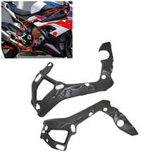 S1000RR 19-20 Carbon Fiber Frame Cover Protector Gloss black For BMW S1000RR S 1000RR S 1000 RR 2019 2020 ( abs plastic ） 2024 - buy cheap