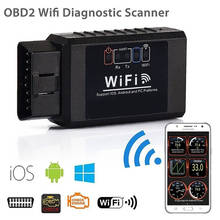 Hot Auto Car Fault OBD2 Diagnostic Tool Scanner Code Reader ELM327 WIFI 2024 - buy cheap