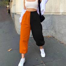 Pants Women Hip Hop Sweatpant Women High Waist Jogger Gym Sweat Pants Fashion Streetwear Korean Trousers Black White Color Pants 2024 - buy cheap