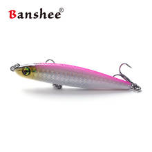 Banshee Pencil Baits WMP01 80mm 15.5g Sinking 0.8-2.6m Wobbler Hard Fishing Lure Carp Artificial Deep Sea Bass Simulation Fish 2024 - buy cheap