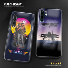 Top Gun film poster tom cruise soft silicone glass phone case for Huawei Honor V Mate P 9 10 20 30 Lite Pro Plus Nova 2 3 4 5 2024 - buy cheap