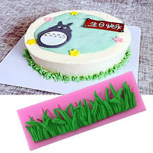 Fondant Silicone Molde Do Bolo de Casca de Árvore Textura IC890556 Grama Decoração Do Bolo Ferramentas de Molde de Chocolate para o Cozimento Cozinha 2024 - compre barato