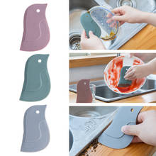 Baking Scraper Oil Plate Scraping Oil Scraper Cleaning Tool Kitchen Cute Cartoon Soft Scraper Tool 2024 - buy cheap