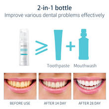 BAIMISS Fresh Shining Tooth-Cleaning Mousse Toothpaste Teeth Whitening Oral Hygiene Removes Plaque Stains Bad Breath Dental Tool 2024 - buy cheap