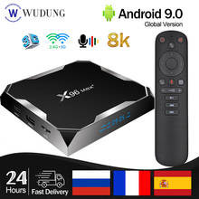 X96 Max Plus Android 9.0 Smart TV Box Amlogic S905X3 Quad Core 4G 32G/64G 2.4G&5.0G Dual WIFI BT4.0 8K HD Set-Top Box PK X96 MAX 2024 - buy cheap