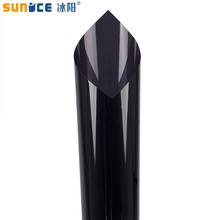 Sunice 15%VLT Black car Window Tint Film UV proof Nano Ceramic solar tint Car Sunshade Film Car accesories car foils 0.5x5m 2024 - buy cheap