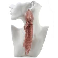 Florosy-Colgante de seda con cuentas de cristal para mujer, joyería colgante de acrílico simulada, hecha a mano, para fiesta 2024 - compra barato