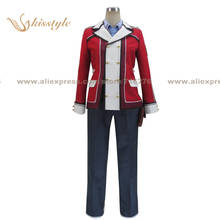 Kisstyle Fashion The Legend of Heroes: Trails of Cold Steel Rean Schwarzer Uniform Clothing Cosplay Costume,Customized Accepted 2024 - buy cheap