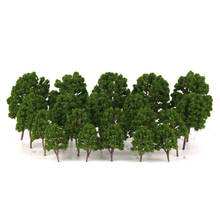 20Pcs Plastic Model Trees Railways Street SCENERY HO OO TT N Z 1:75-1:200 2024 - buy cheap