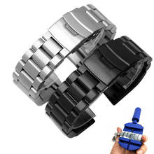 Браслет из нержавеющей стали 316L для huawei watch gt2 2E huami amazfit gtr bip, классический спортивный браслет для galaxy watch active 2, 20 мм 22 мм 2024 - купить недорого