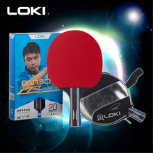 Loki 2 Star Table Tennis Racket Paddle 5 Wood Ping Pong Racket for Beginners Standardizing Maneuver 2024 - buy cheap