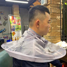 Взрослые моды накидка для стрижки волос накидка-зонтик фартук салон парикмахерские стили 2024 - купить недорого