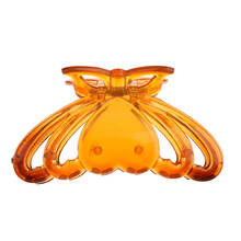 Pack of 10 Butterfly Women Plastic Large Hair Clip Hairpin Claw Clamp Headwear 2024 - buy cheap