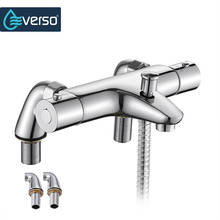 EVERSO Bathroom Shower Set Bathtub Shower Faucets Thermostatic Mixing Valve Thermostatic Shower Mixer 2024 - buy cheap