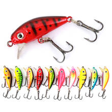 Minnow Fishing Lure 40mm 3.3g Topwater Hard Bait Japan Crankbait Carp Fishing Wobblers Artificial Tackle hard lure 2024 - buy cheap