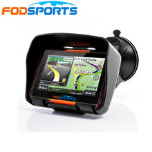 Водонепроницаемая мотоциклетная навигация Fodsports, 4,3 дюйма, 8 ГБ, ОЗУ, IPX7, GPS, FM, Bluetooth, система Windows, бесплатные карты 2024 - купить недорого