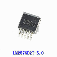 10PCS Free shipping LM2576D2T-5.0 LM2576D2T TO263 2576D2T-5 Simple Switch 3A Buck Regulator New original authentic 2024 - buy cheap