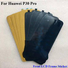 Cinta adhesiva de doble cara para móvil, marco frontal de pantalla LCD, bisel, pegamento 3M, 2 uds., para Huawei P30 Pro, P 30 Pro, P30pro 2024 - compra barato