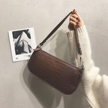 IMYOK 2019 женские сумки на плечо из искусственной кожи винтажный узор крокодила Feamle сумка простые Мини женские сумки модный клатч 2024 - купить недорого
