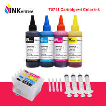 INKARENA-cartucho de tinta para impresora Epson Stylus T0711 XL, SX515W, SX600FW, SX610FW, BX600FW, BX610FW, oficina, B40W, BX300F, BX300FW, BX310FN 2024 - compra barato