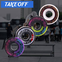 80a decolar a roda do skate do plutônio roda macia todo-poderoso rua skate board deck rodas masculino feminino adultos colorido mix 56*30mm roda 2024 - compre barato